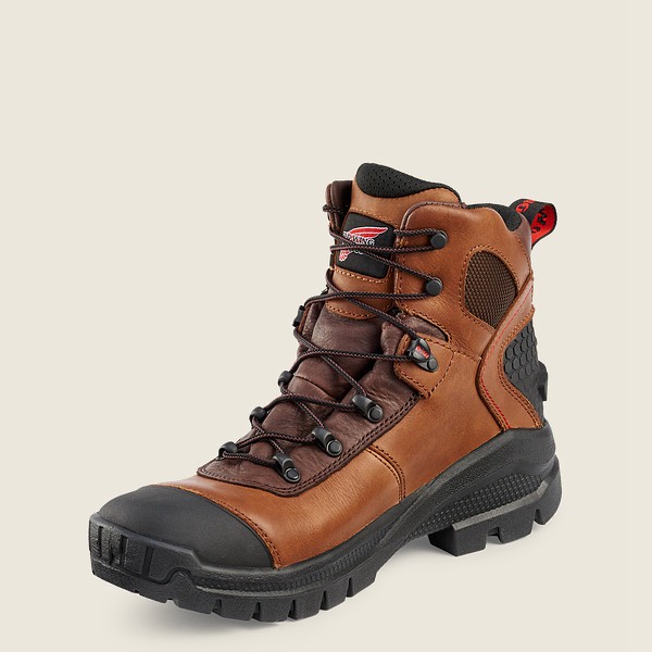 Safety Støvler Herre - Red Wing Crv™ - 6-Inch Waterproof Toe - Brune/Sort - HSBYDN-857